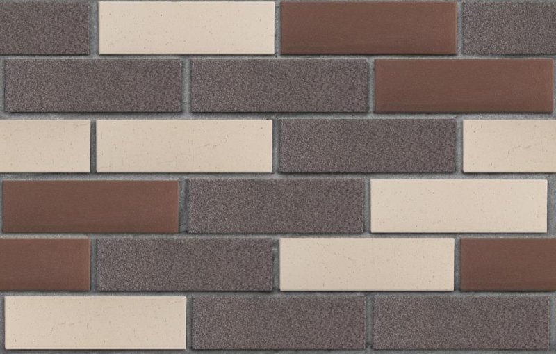 Клинкер фасадный серебристый "Эльфюс" 0,71nf гладкий