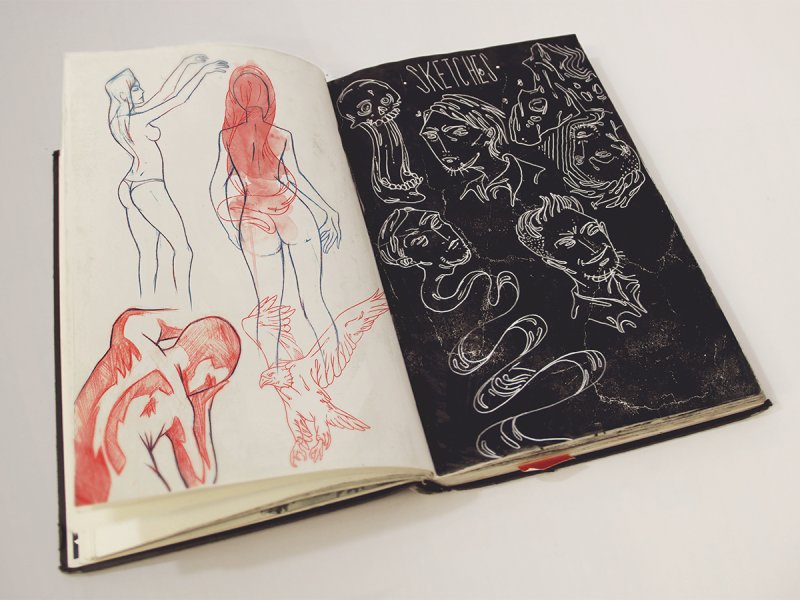 Блокноты для рисования скетчей