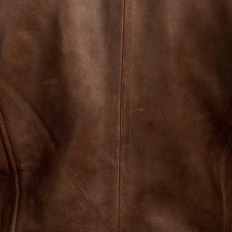 Коричневая кожа