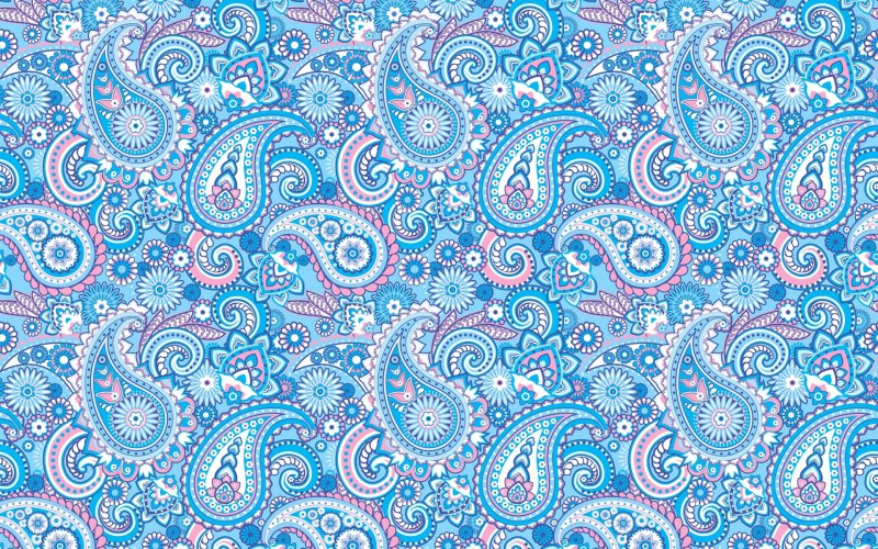 Индийский орнамент огурец пейсли