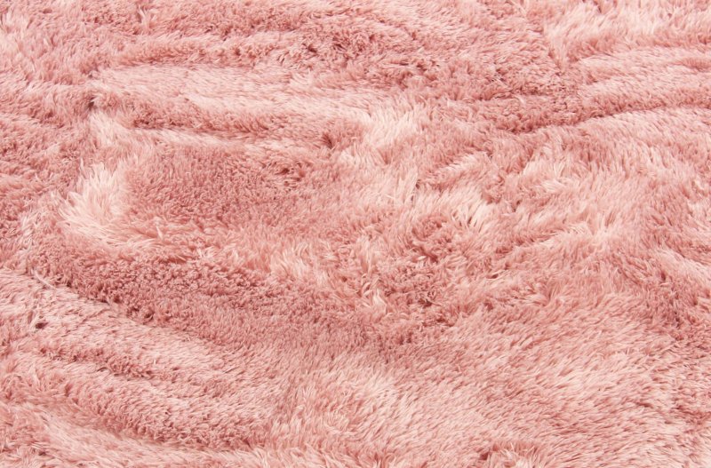 Пушистая розовая ткань