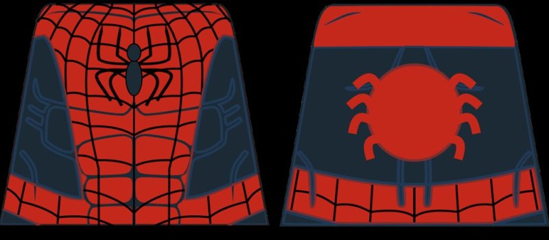 LEGO Spider man 2002 Декаль