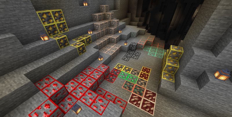 Руды в МАЙНКРАФТЕ