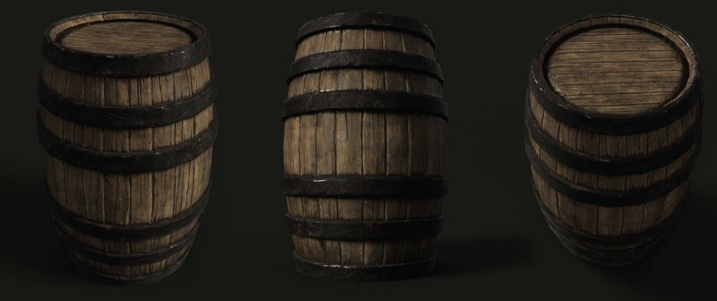 Текстура бочки