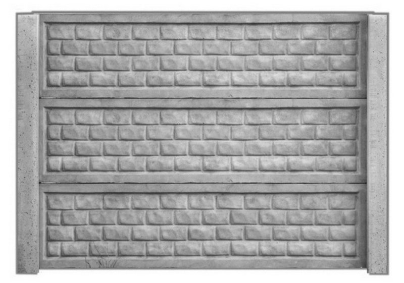 Бетонный забор Юзуфово