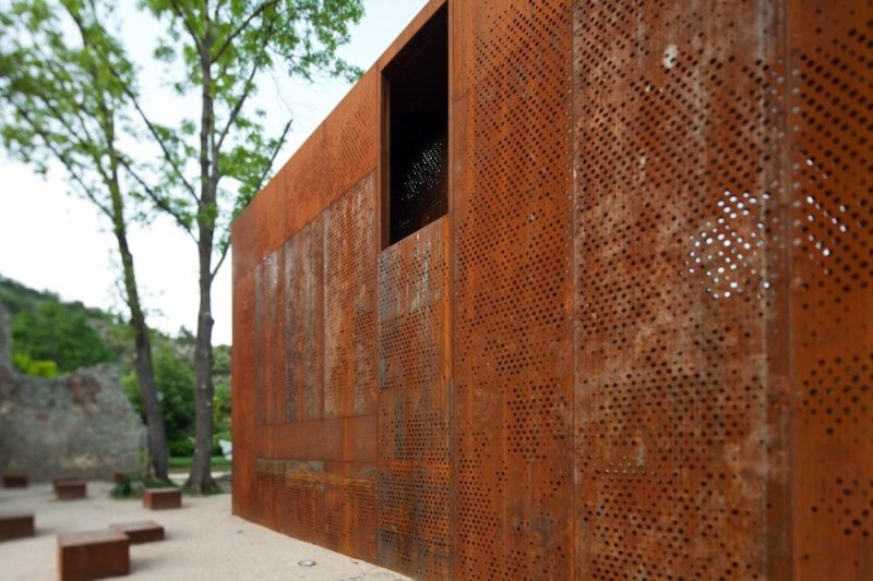 Кортеновская сталь в архитектуре