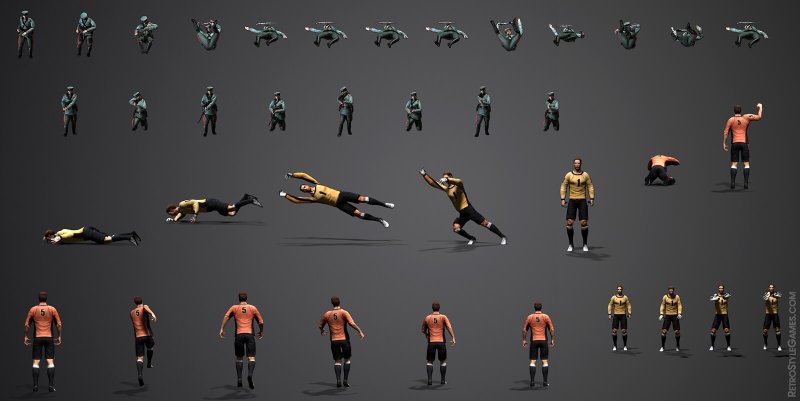 Спрайты солдаты 2 д