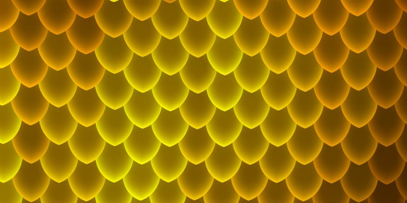 Чешуя дракона паттерн