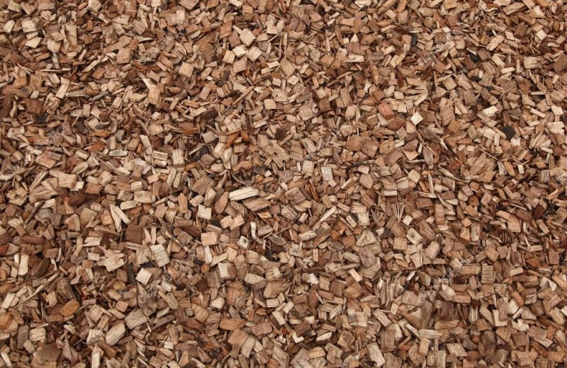 Щепа на площадке