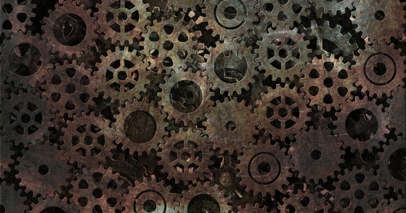 Шестеренки стимпанк
