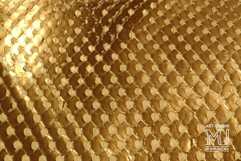 Золотая змеиная чешуя