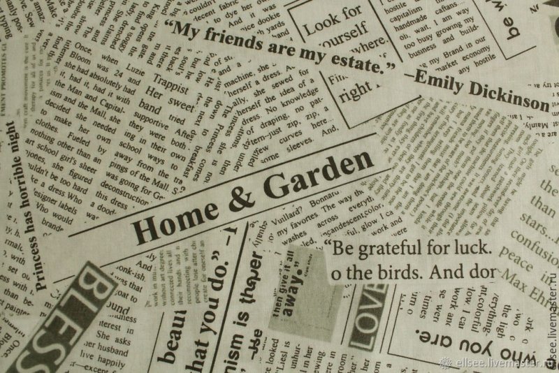 Газетный фон