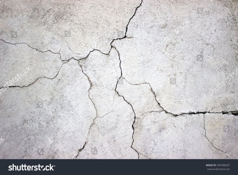 Текстура бетона с трещинами