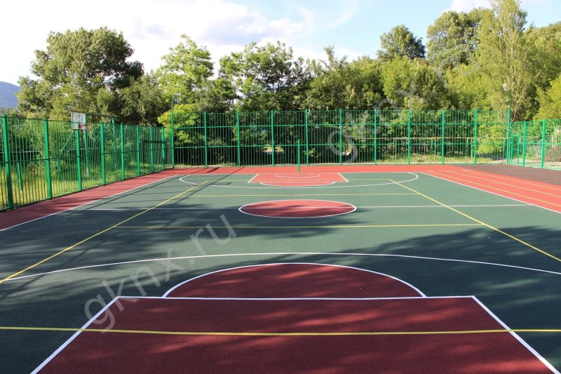 Покрытие спортивных площадок