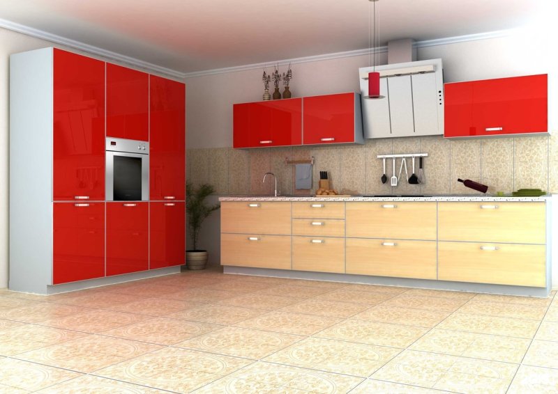 Текстура мебели кухни