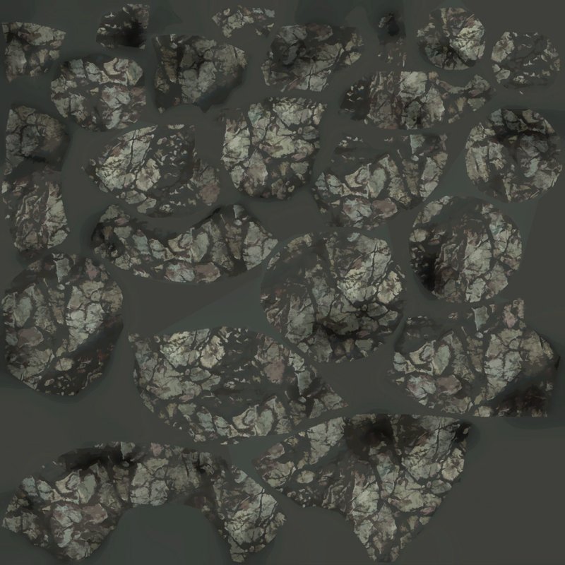 Фактуры в ландшафте