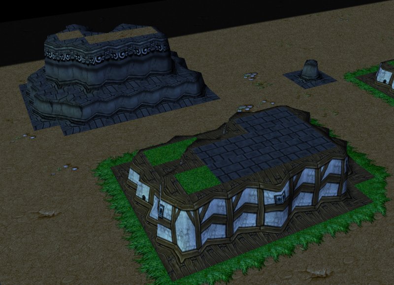 Stratholme Terrain wc3