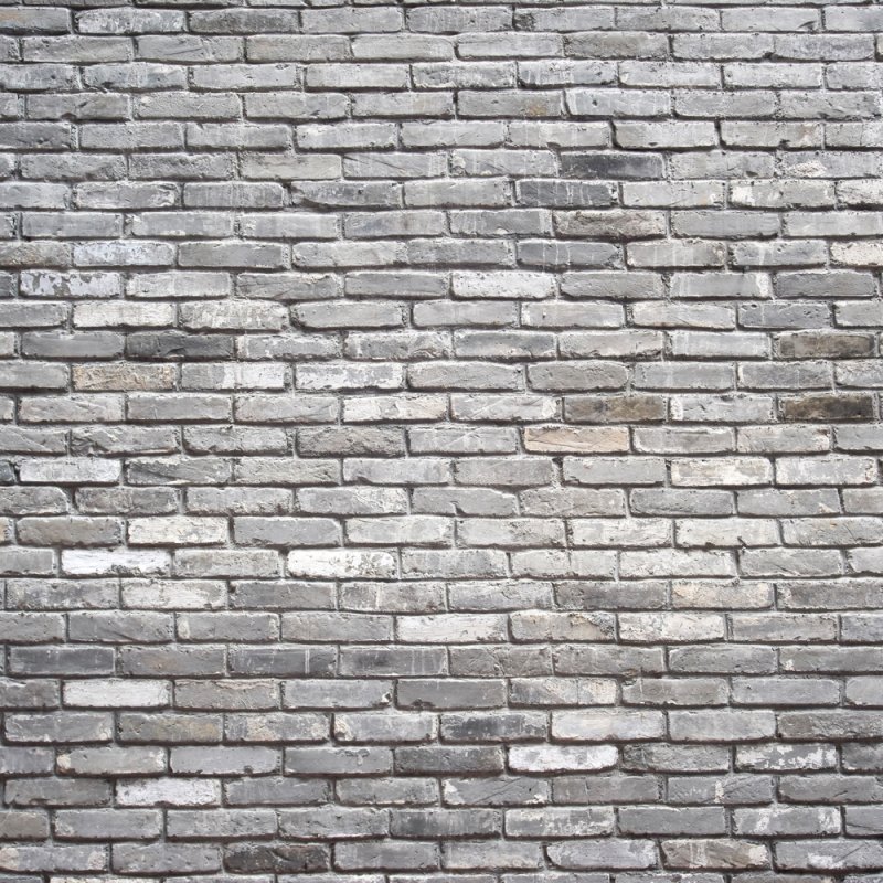 Стена из серого кирпича