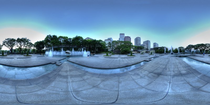 HDRI города 3ds Max