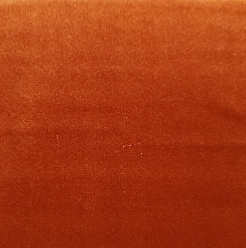 Бархат оранжевый