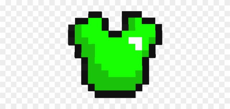 Алмазный нагрудник из МАЙНКРАФТА 16x16