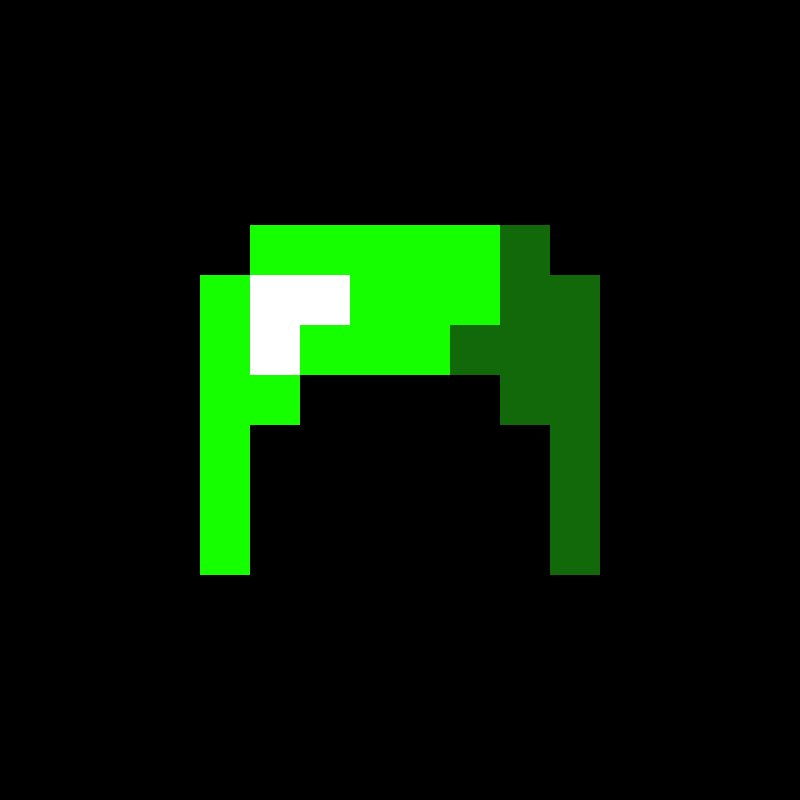 Изумрудный нагрудник майнкрафт