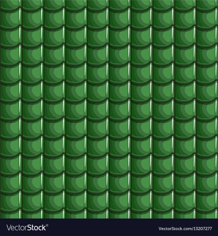 Металлочерепица зеленая