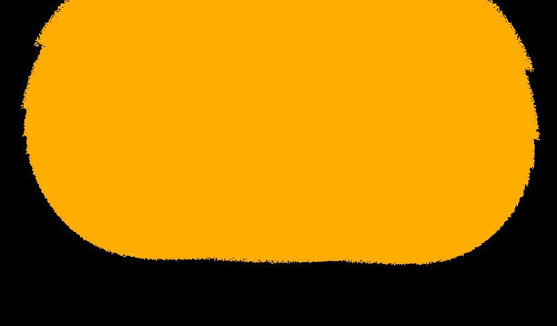 Желтые блики на прозрачном фоне