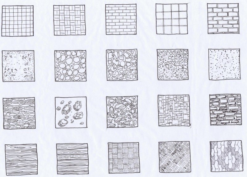 Штриховка плитка Автокад