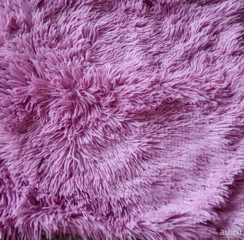 Пушистый розовый мех