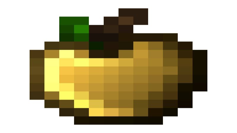 Золотое яблоко из МАЙНКРАФТА