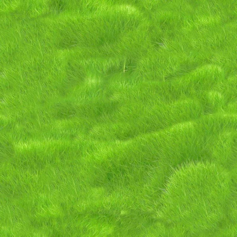 Трава сверху