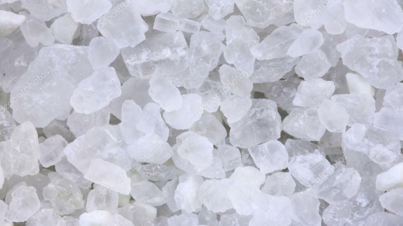 Кристаллы поваренной соли