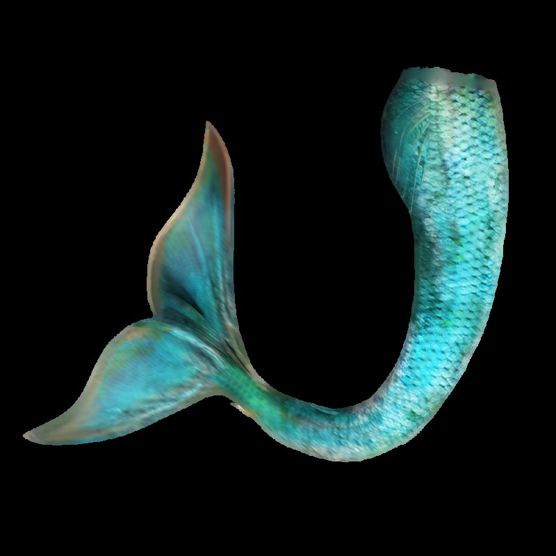 Хвост русалки гача