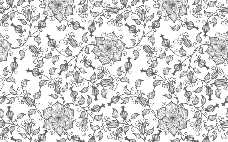 Цветочный узор