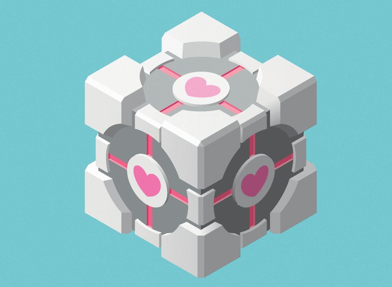 Portal Companion Cube