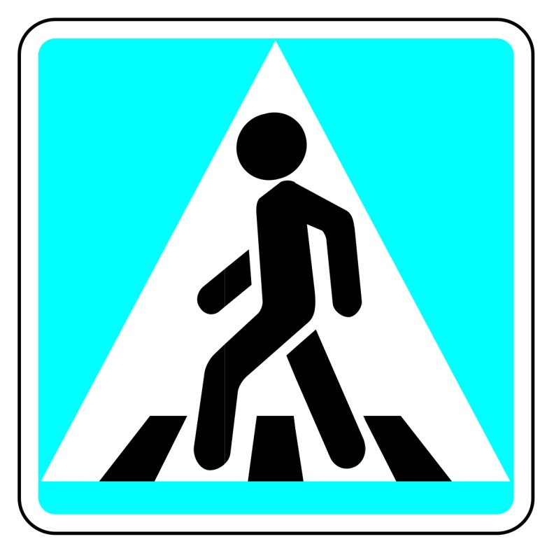 Текстура дорожных знаков