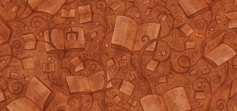 Библиотека фон