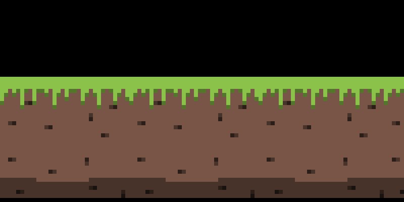 Блок земли для платформера