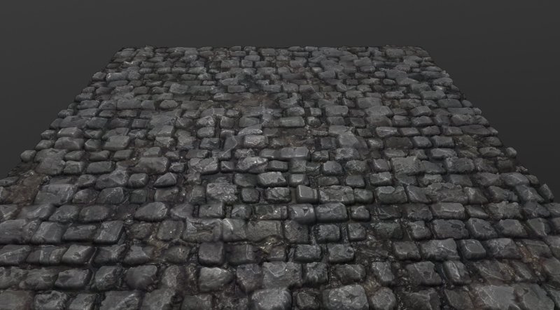 Каменный пол