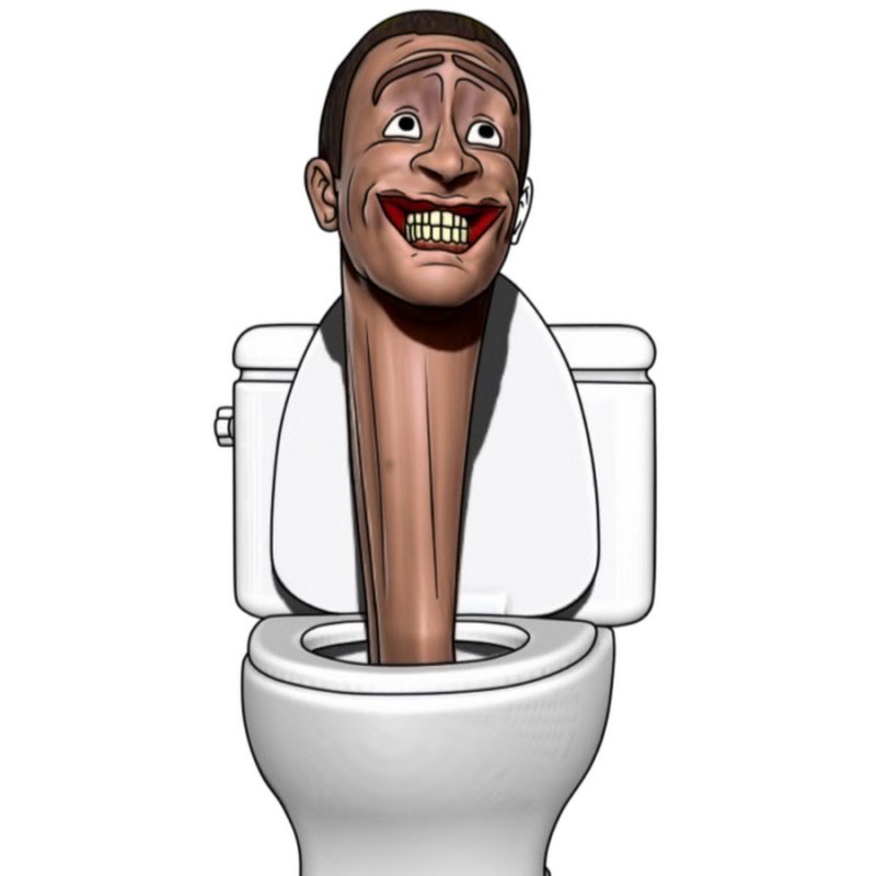 Обои унитаз