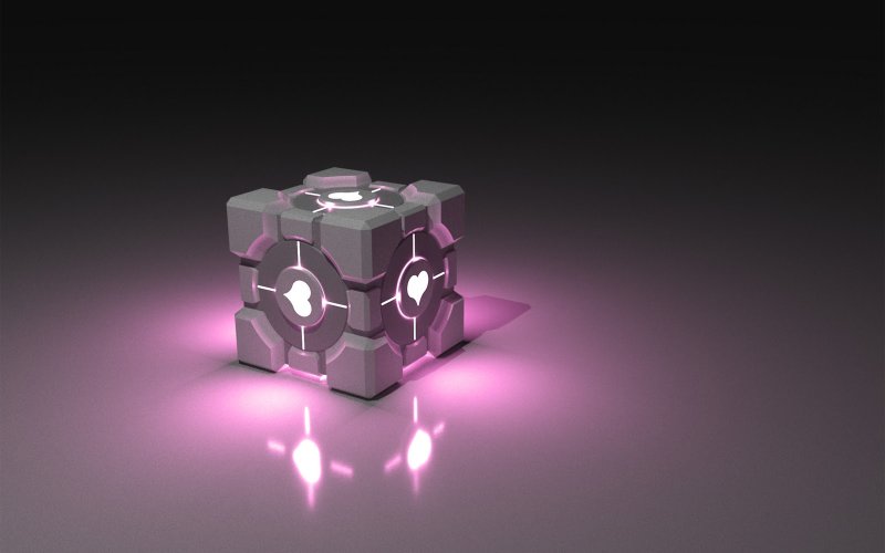 Portal 2 Cube Companion