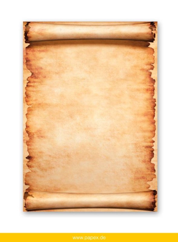 Старинный лист бумаги