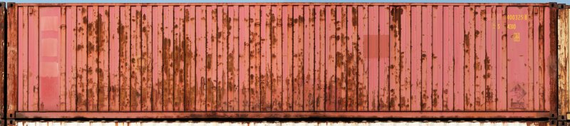 Текстура ржавого контейнера