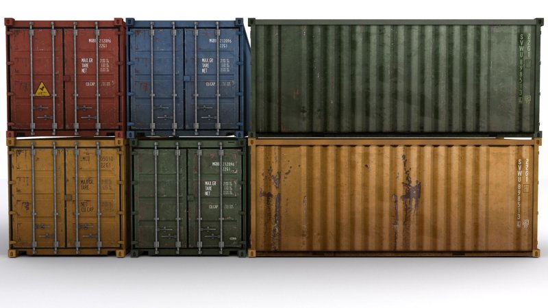 20 Футовый морской контейнер