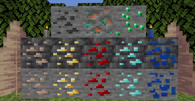 Руды майнкрафт 1.17.1