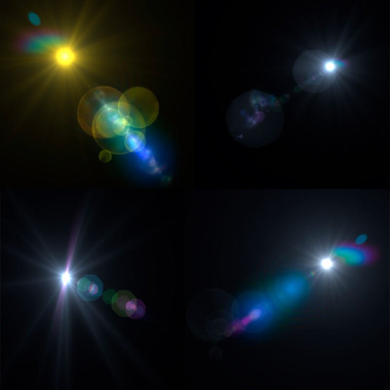 Блики для фотошопа