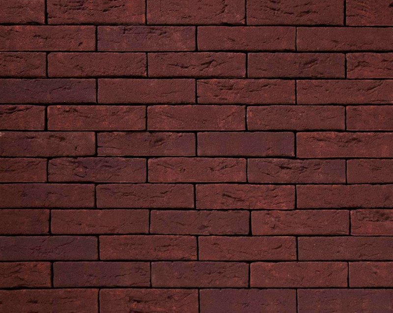 Кирпич ручной формовки бордо