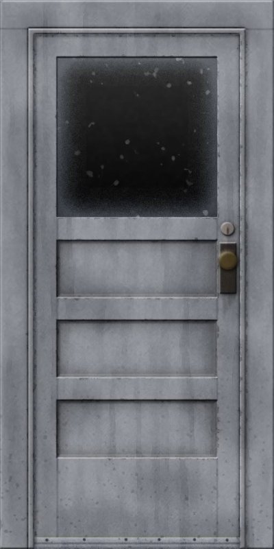 Текстура металлической двери