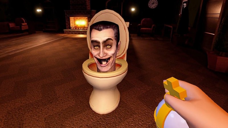 Туалетная голова скибиди